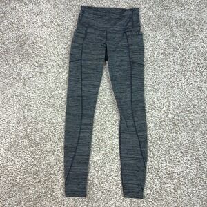 Athleta Pants Women XS Gray Yoga Gym Leggings Chaturanga to Town Tight Workout